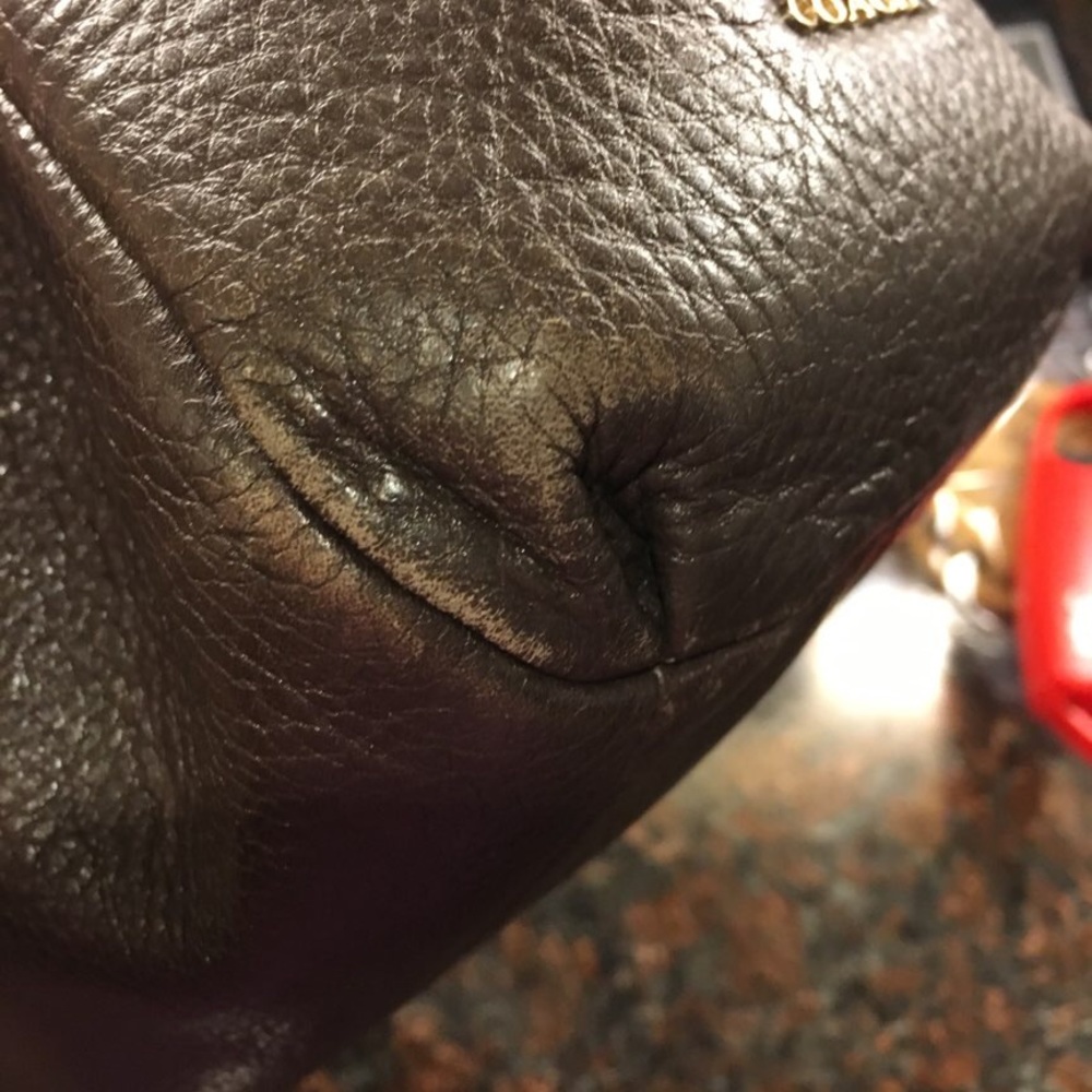 COACH Brown Leather Handbag - Picture 8 of 8